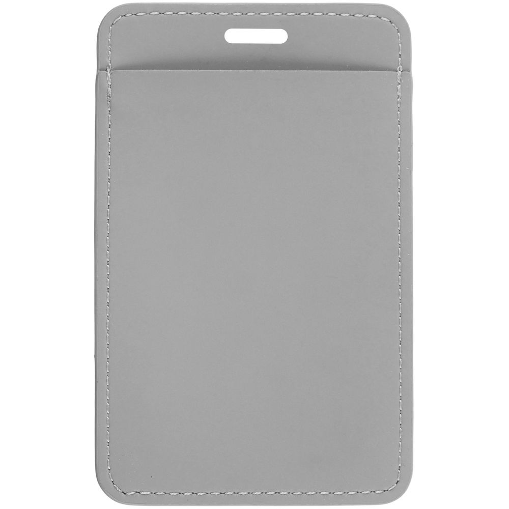 Чехол для пропуска Shall Simple, серый / Миниатюра WWW (1000)