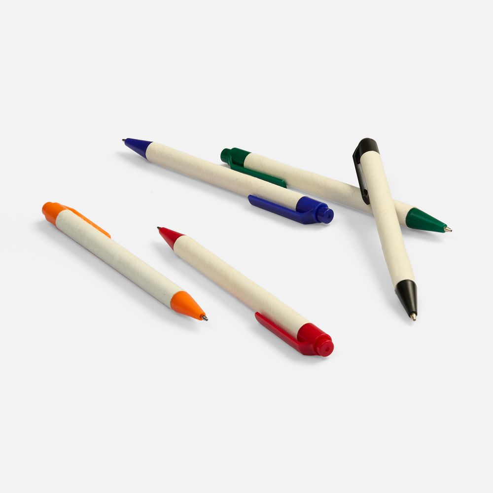 Ручка шариковая MilkMake, красная / Миниатюра WWW (1000)