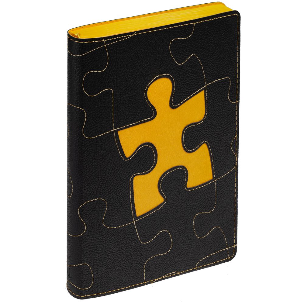 Ежедневник «Управление персоналом», недатированный, черно-желтый / Миниатюра WWW (1000)