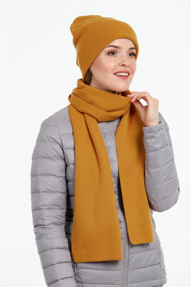 Шапка Real Talk, горчичная / Миниатюра WWW (1000)