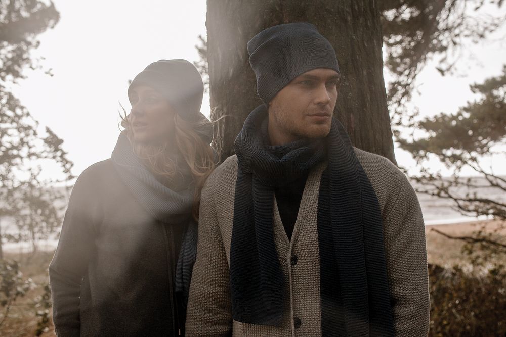 Шапка Windy Rose, синяя / Миниатюра WWW (1000)