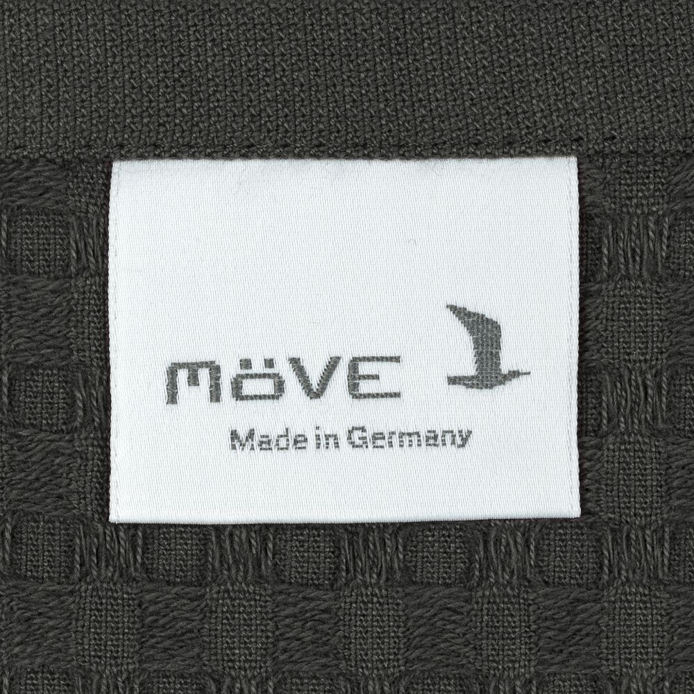 Полотенце вафельное Piquee, среднее, серое / Миниатюра WWW (1000)