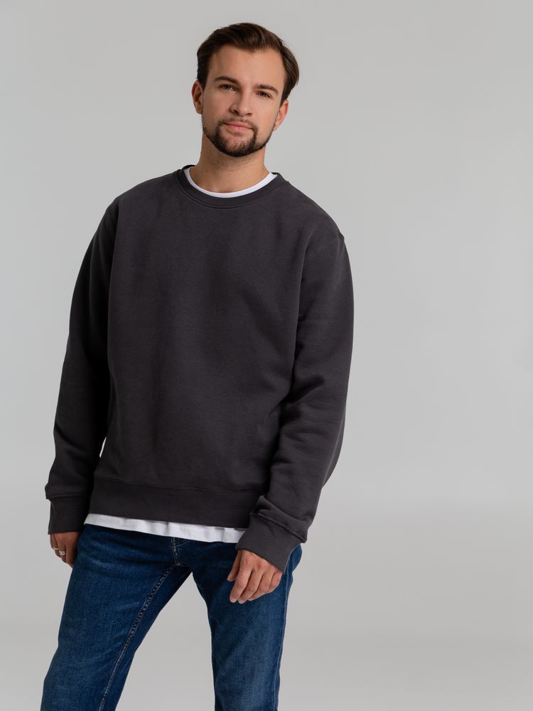 Свитшот унисекс King, темно-серый / Миниатюра WWW (1000)