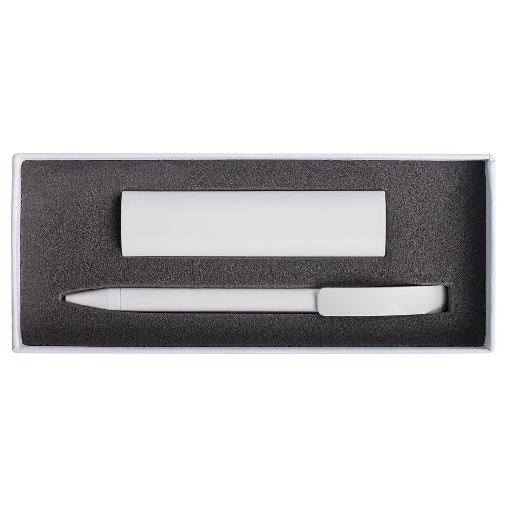 Набор Couple: аккумулятор и ручка, белый / Миниатюра WWW (1000)