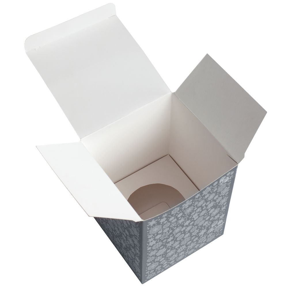 Елочный шар «Скандинавский узор», 8 см, красный / Миниатюра (упак) (1000)