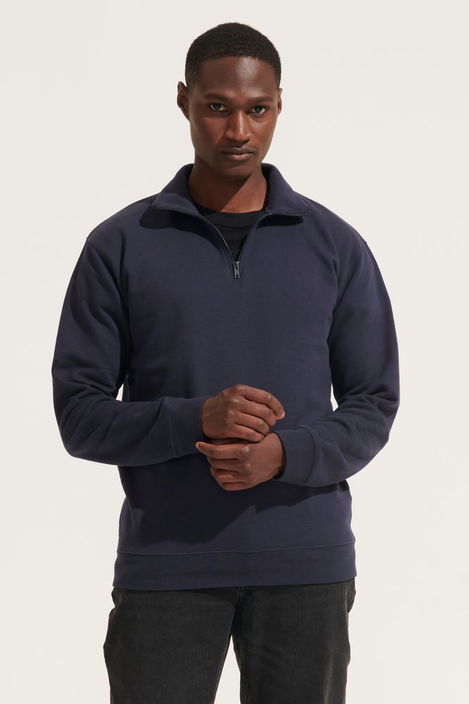 Толстовка унисекс Conrad, темно-синяя / Миниатюра WWW (1000)