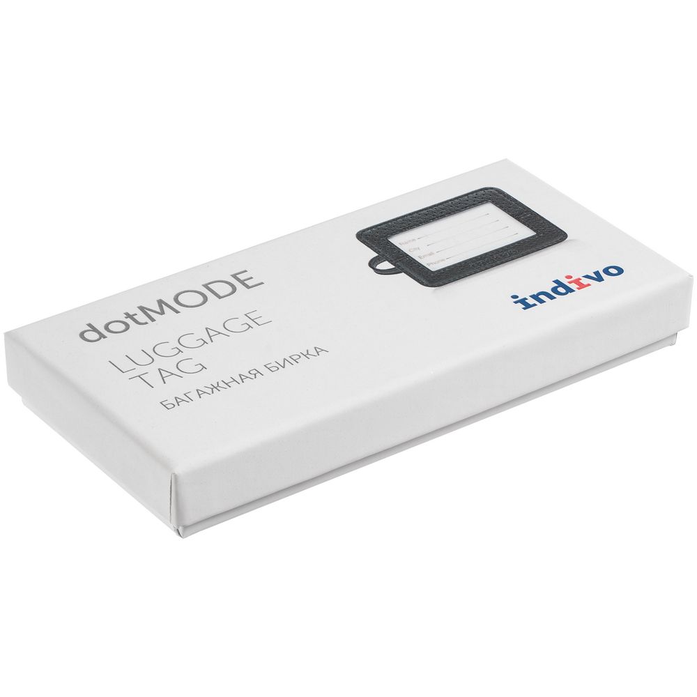 Багажная бирка dotMODE, черная / Миниатюра WWW (1000)