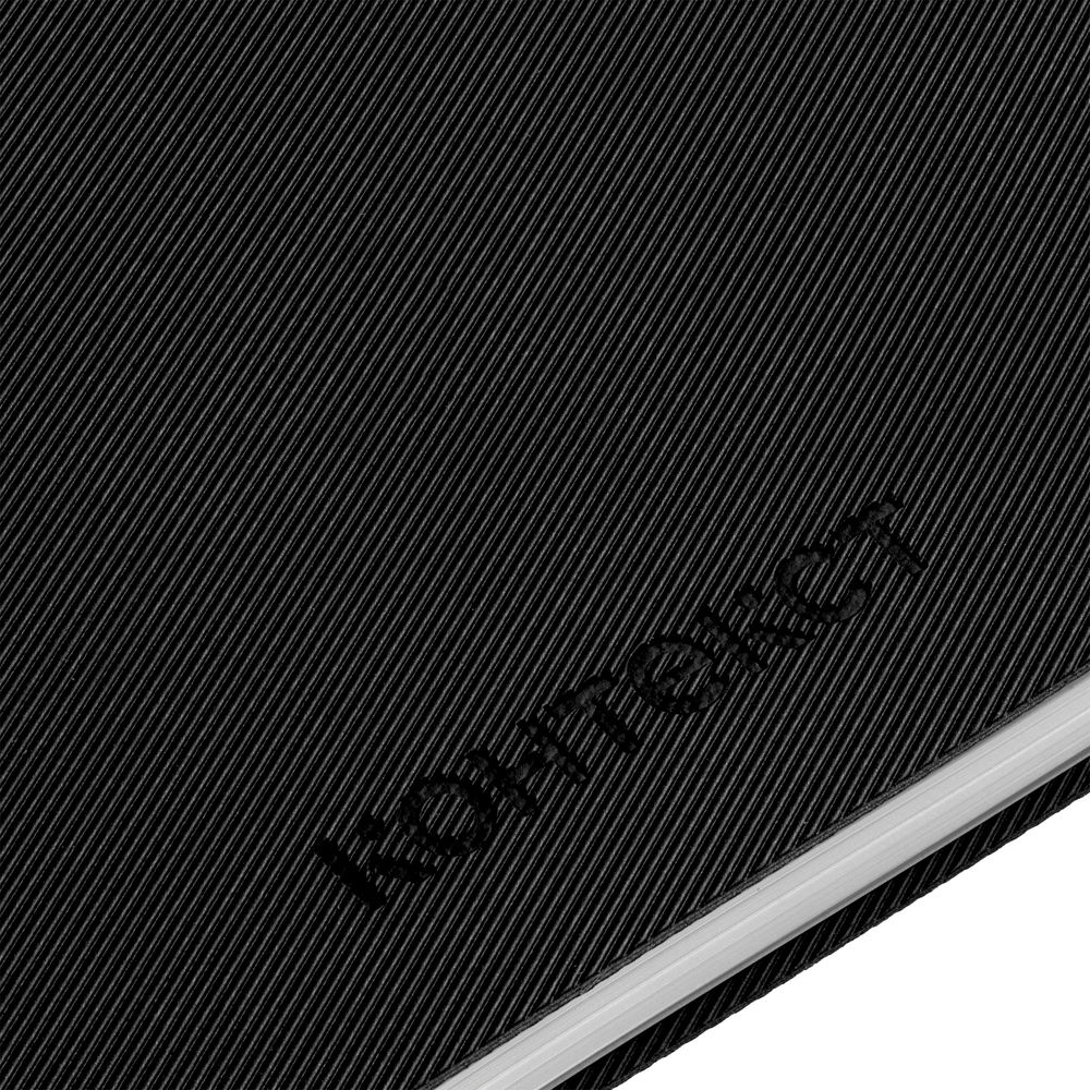 Ежедневник Twill, недатированный, черный / Миниатюра WWW (1000)