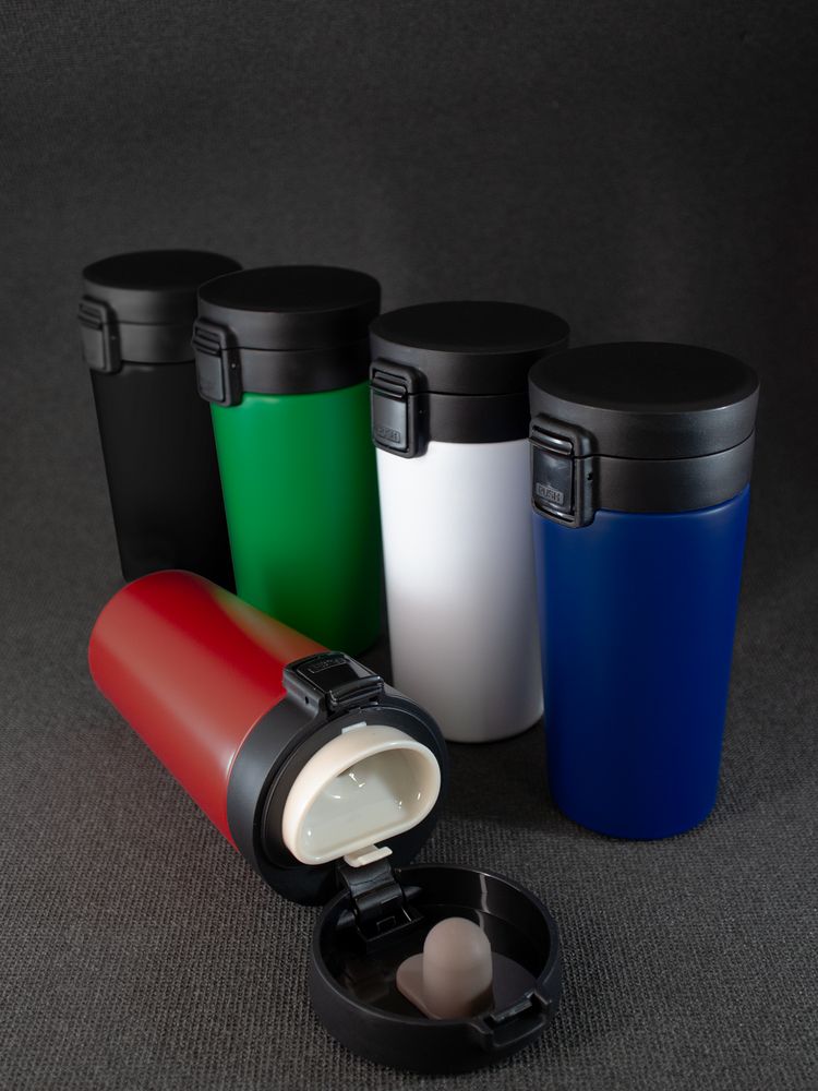 Термостакан с ситечком No Leak Infuser, черный / Миниатюра WWW (1000)