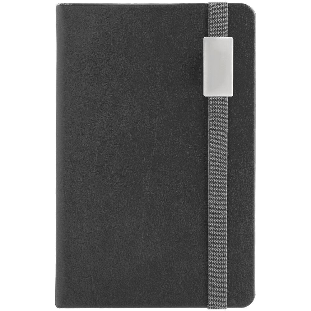 Ежедневник Replica Metal Mini, недатированный, серый / Миниатюра WWW (1000)