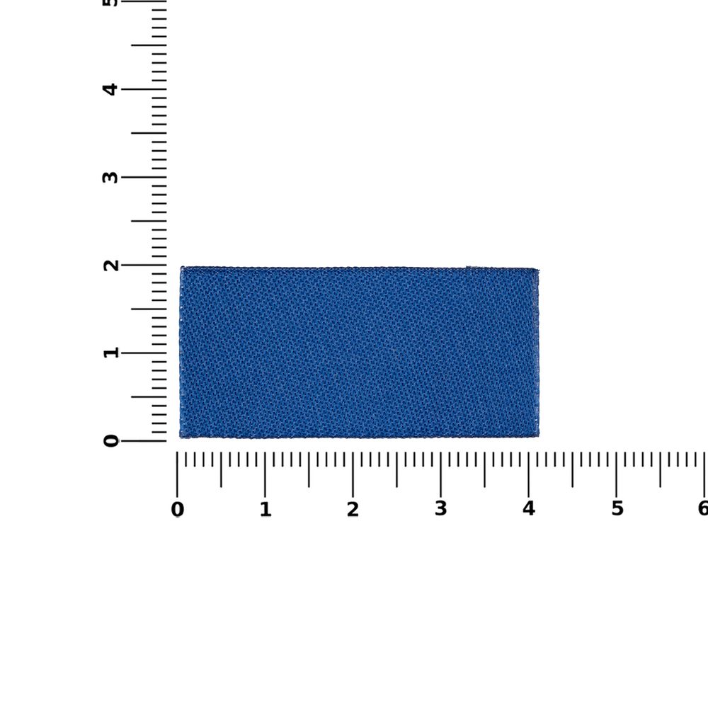 Лейбл тканевый Epsilon, XXS, синий / Миниатюра WWW (1000)