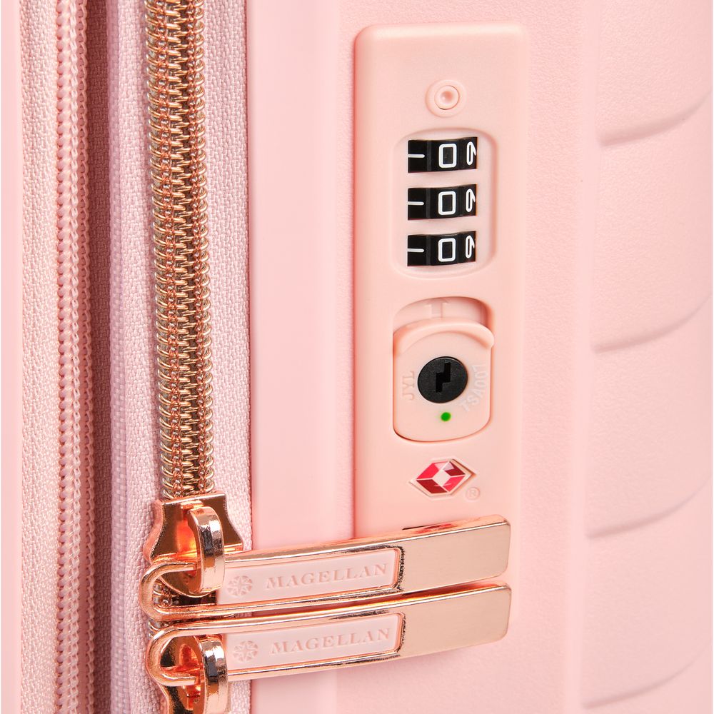 Чемодан Victoria M, розовый / Миниатюра WWW (1000)