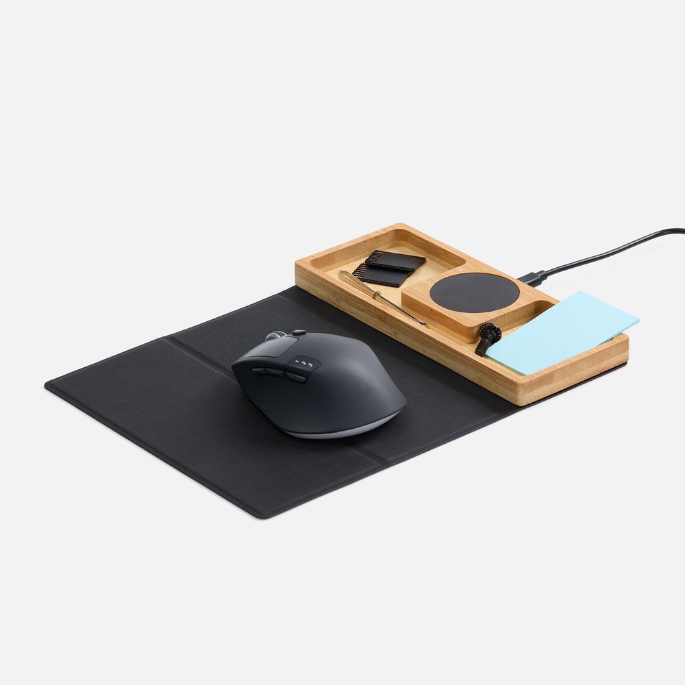 Складной коврик для мышки с беспроводной зарядкой Midstream ver.2 / Миниатюра WWW (1000)