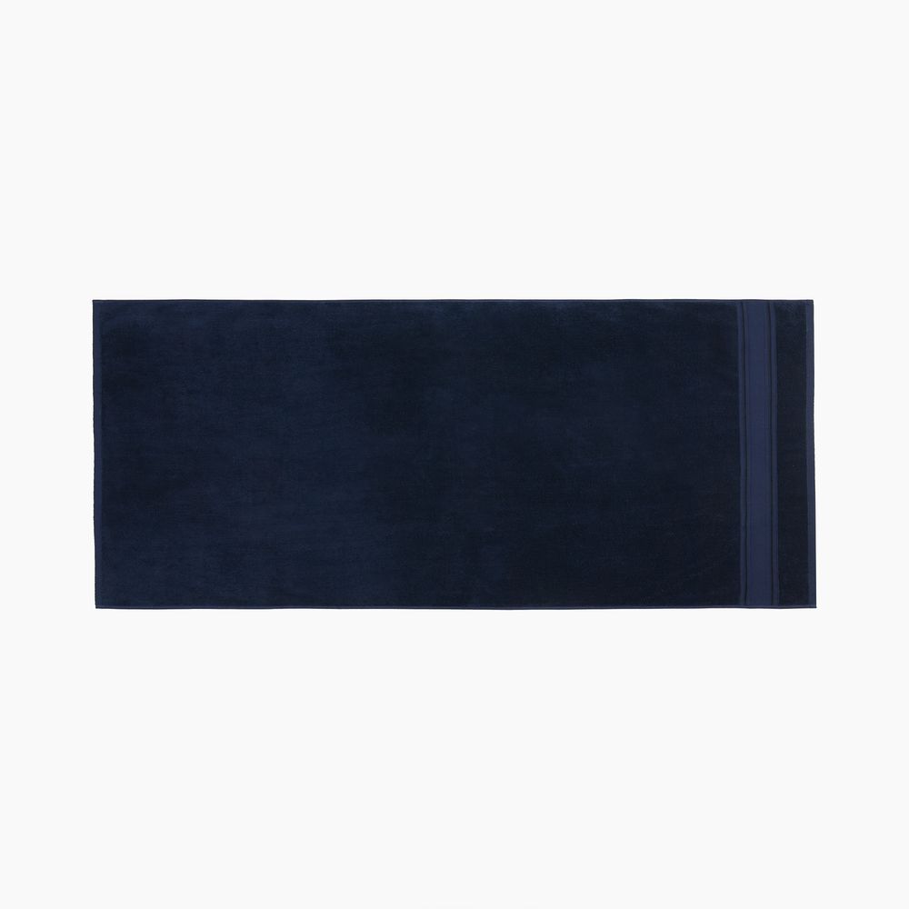 Полотенце махровое Terrychic, среднее, темно-синее / Миниатюра WWW (1000)