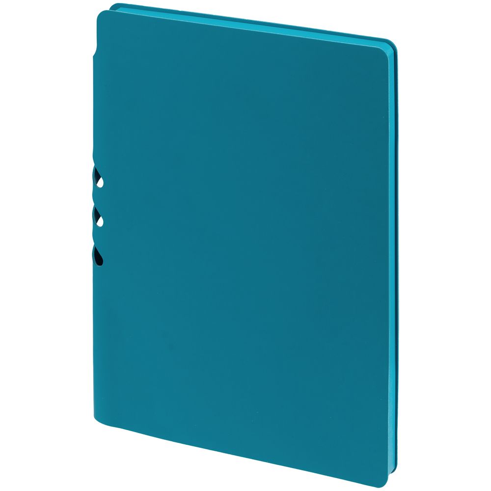 Ежедневник Flexpen Shall, недатированный, бирюзовый / Миниатюра WWW (1000)