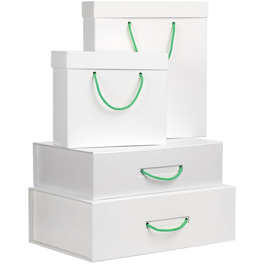 Ручка Corda для коробки M, зеленая / Миниатюра (упак) (1000)