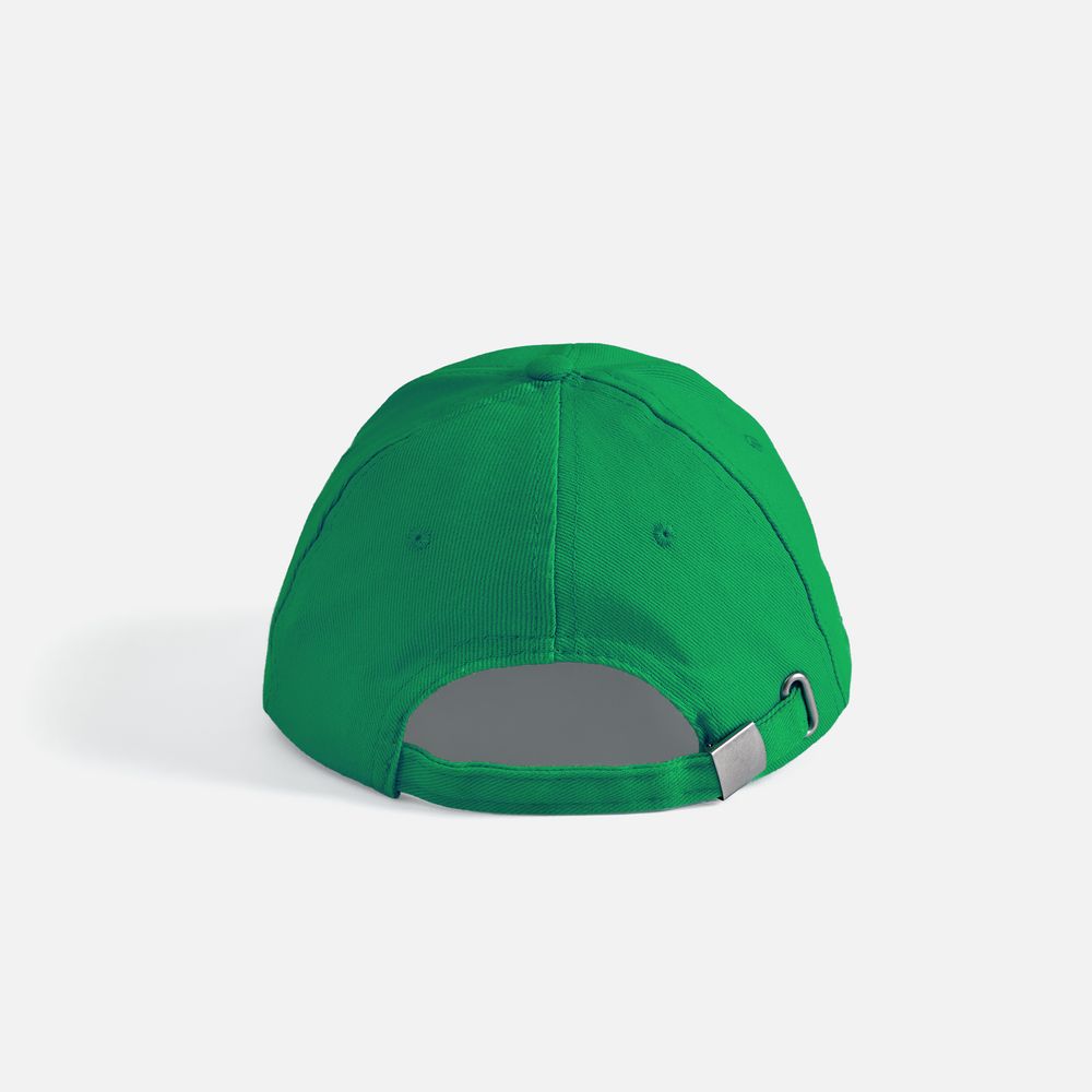 Бейсболка Buffalo, ярко-зеленая с белым / Миниатюра WWW (1000)