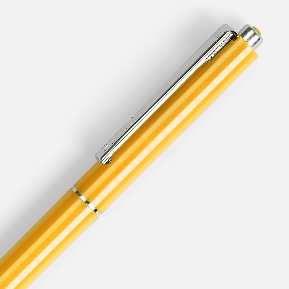 Ручка шариковая Senator Point ver.2, желтая / Миниатюра WWW (1000)