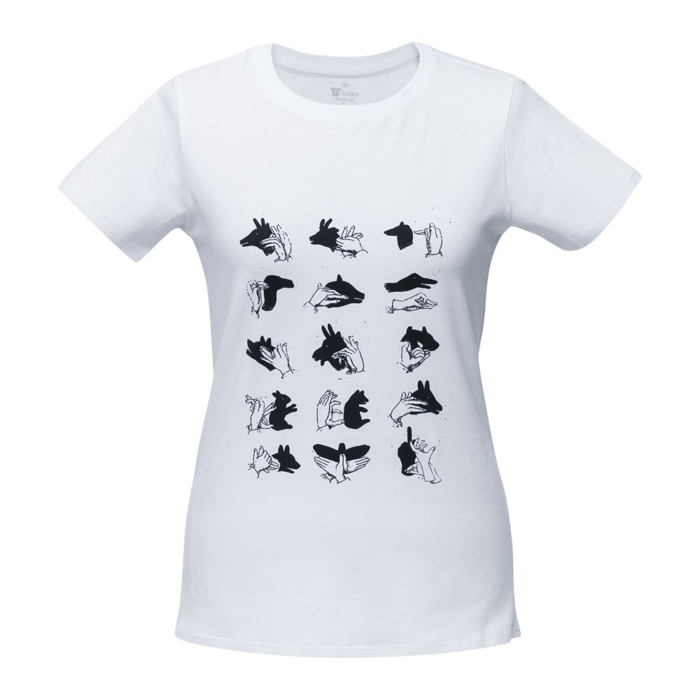 Футболка женская «Неочевидное» / Миниатюра WWW (1000)