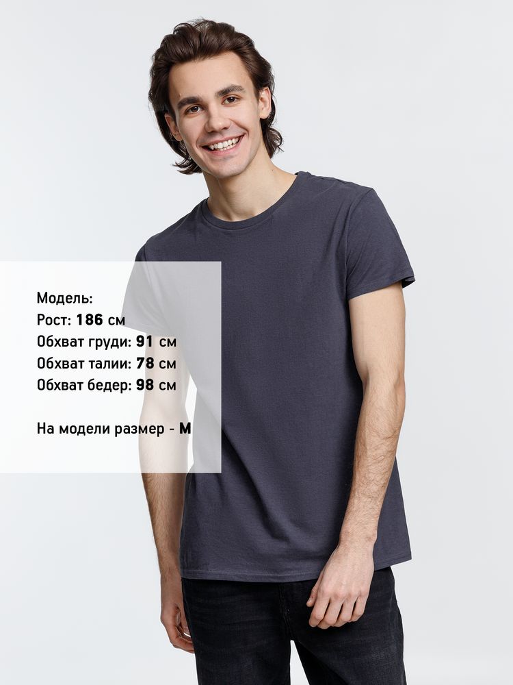 Футболка мужская Crusader Men, темно-серая (графит) / Миниатюра WWW (1000)