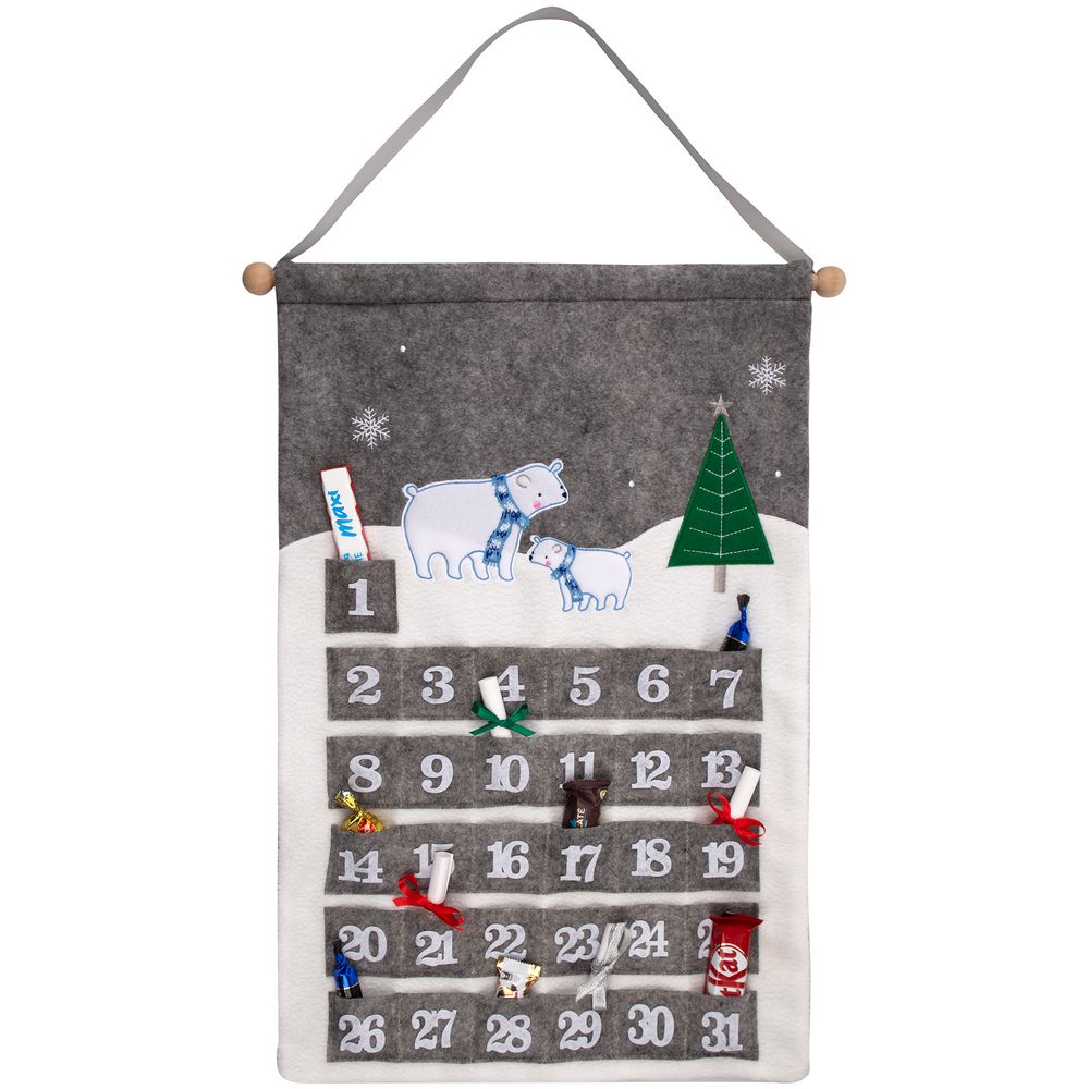 Адвент-календарь Noel, с медведями / Миниатюра WWW (1000)