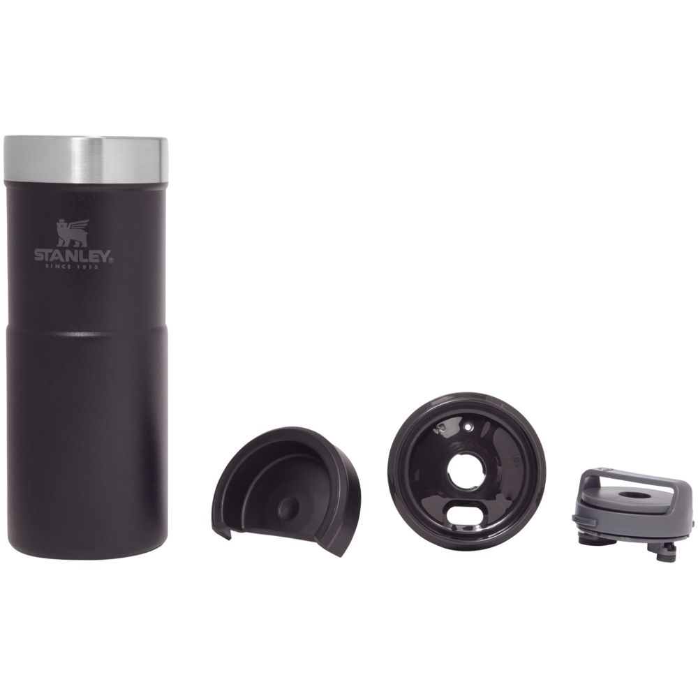 Термокружка Stanley Classic Neverleak 350, черная / Миниатюра WWW (1000)