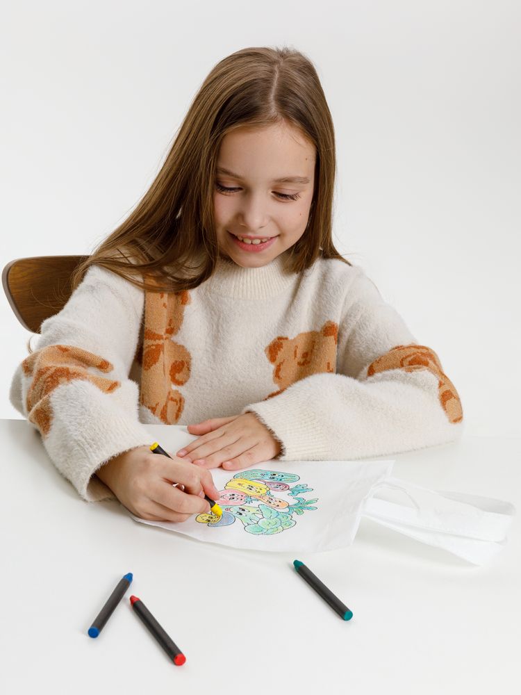 Сумка для раскрашивания Create, белая / Миниатюра WWW (1000)