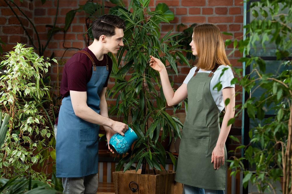 Фартук Artful, синий / Миниатюра имиджевого (1000)