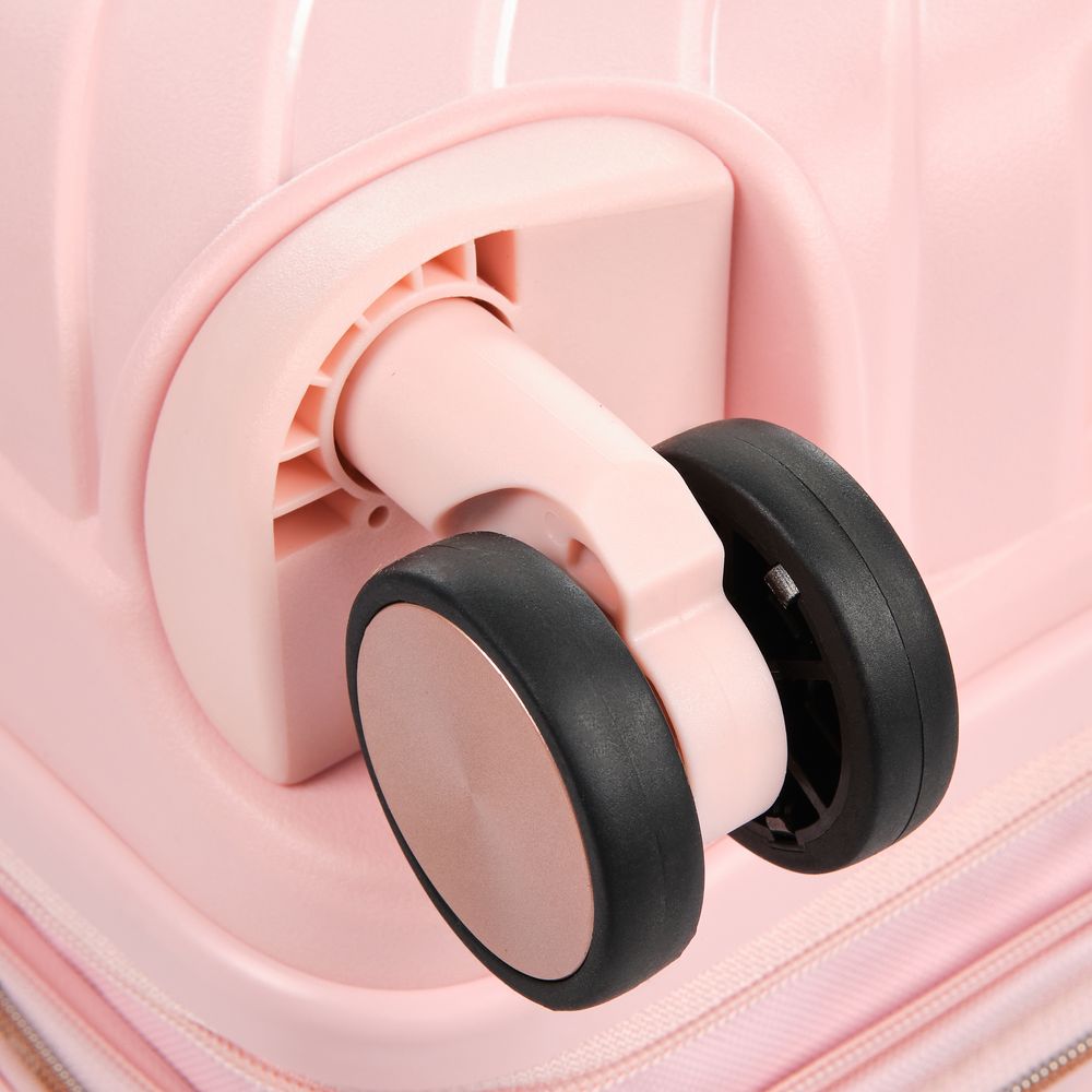 Чемодан Victoria M, розовый / Миниатюра WWW (1000)