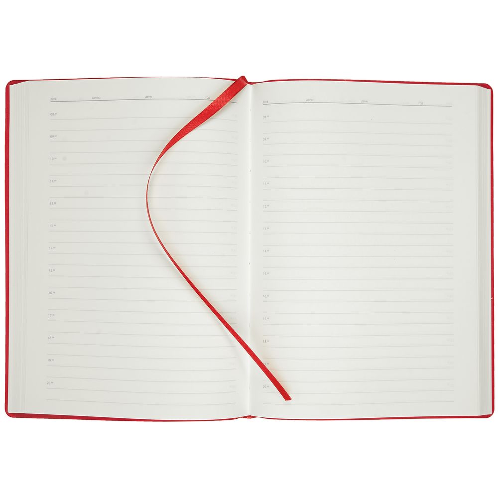 Ежедневник Tact, недатированный, красный / Миниатюра WWW (1000)