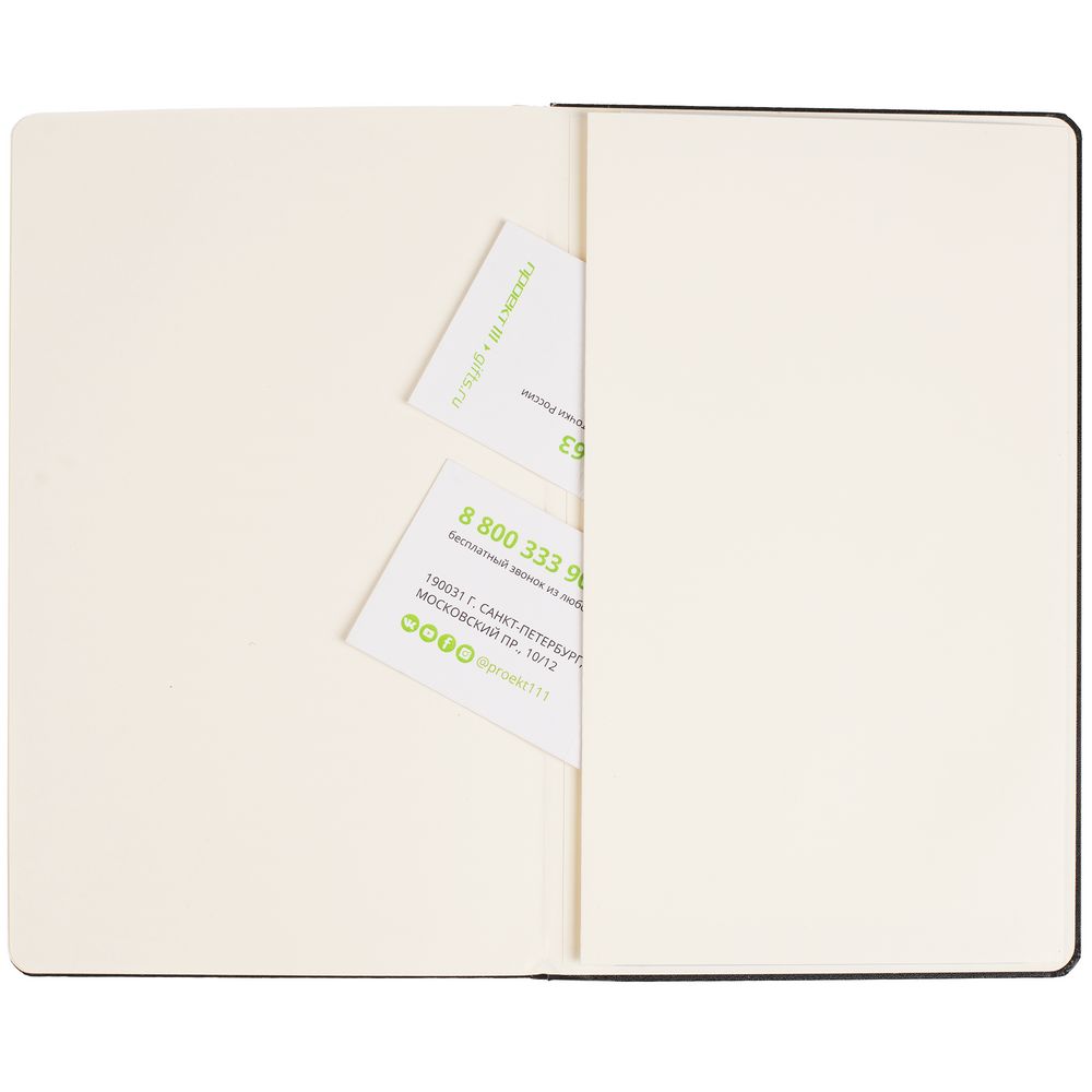 Ежедневник Classic, недатированный, черный / Миниатюра WWW (1000)