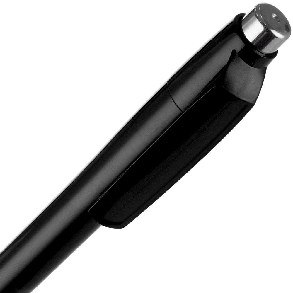 Ручка шариковая Klippa, черная / Миниатюра WWW (1000)