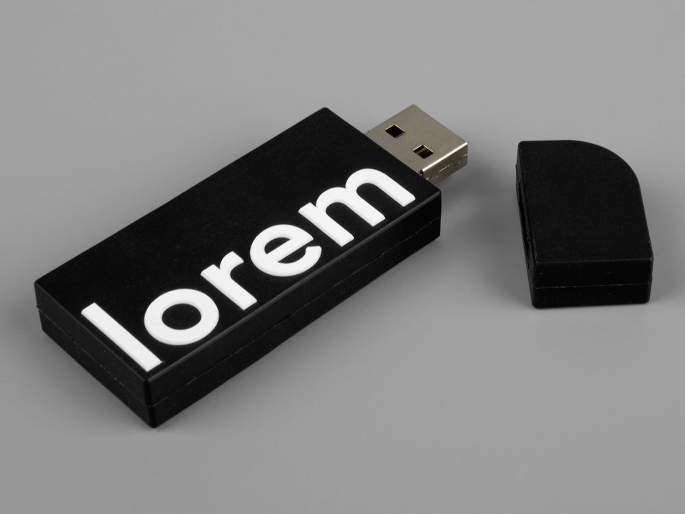 Флешки Gummi на заказ, 16 Гб / Миниатюра WWW (1000)