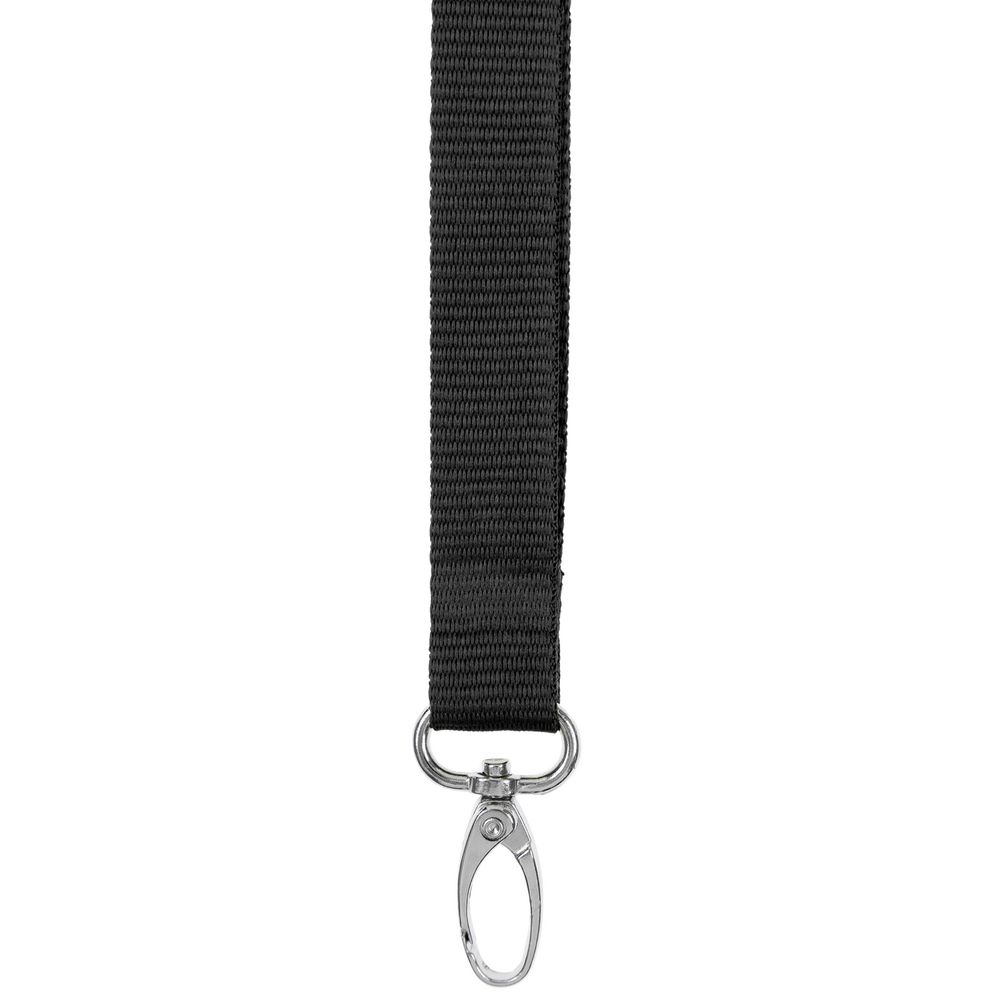 Лента для бейджа Pin, черная / Миниатюра WWW (1000)