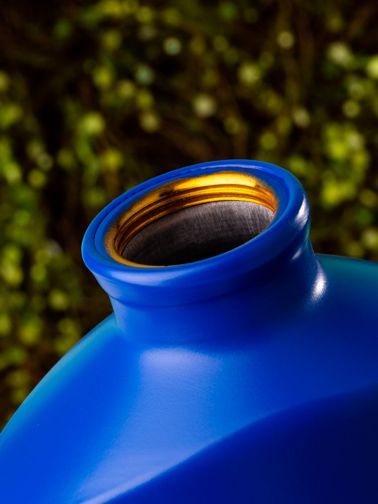 Походная фляжка Tula, синяя / Миниатюра WWW (1000)