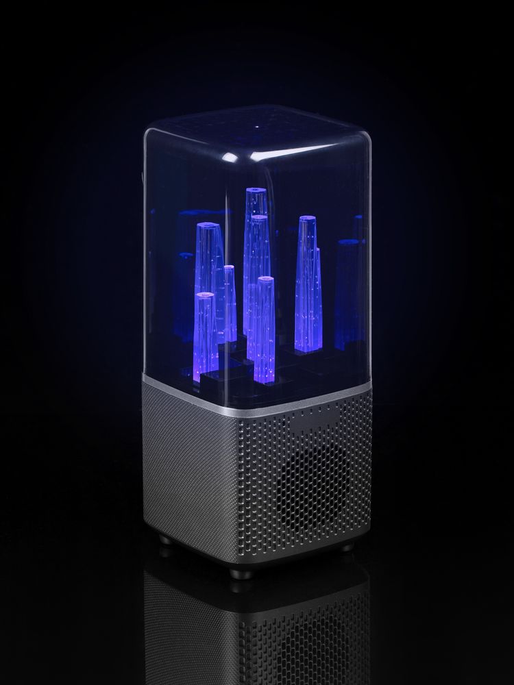 Беспроводная колонка с подсветкой citySound, черная / Миниатюра WWW (1000)