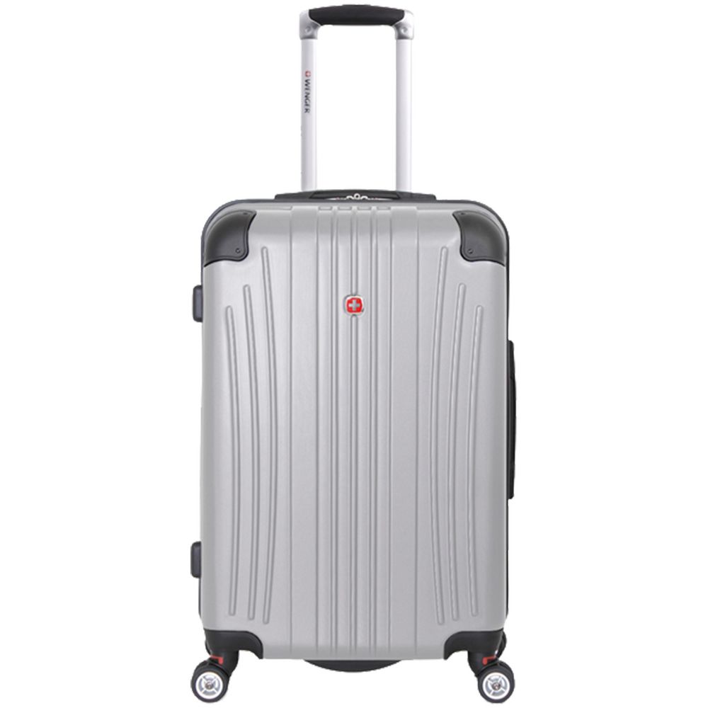 Чемодан Ridge M, серебристый / Миниатюра WWW (1000)