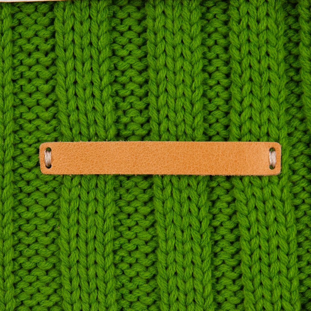 Лейбл кожаный Gimel, S, бежевый / Миниатюра WWW (1000)