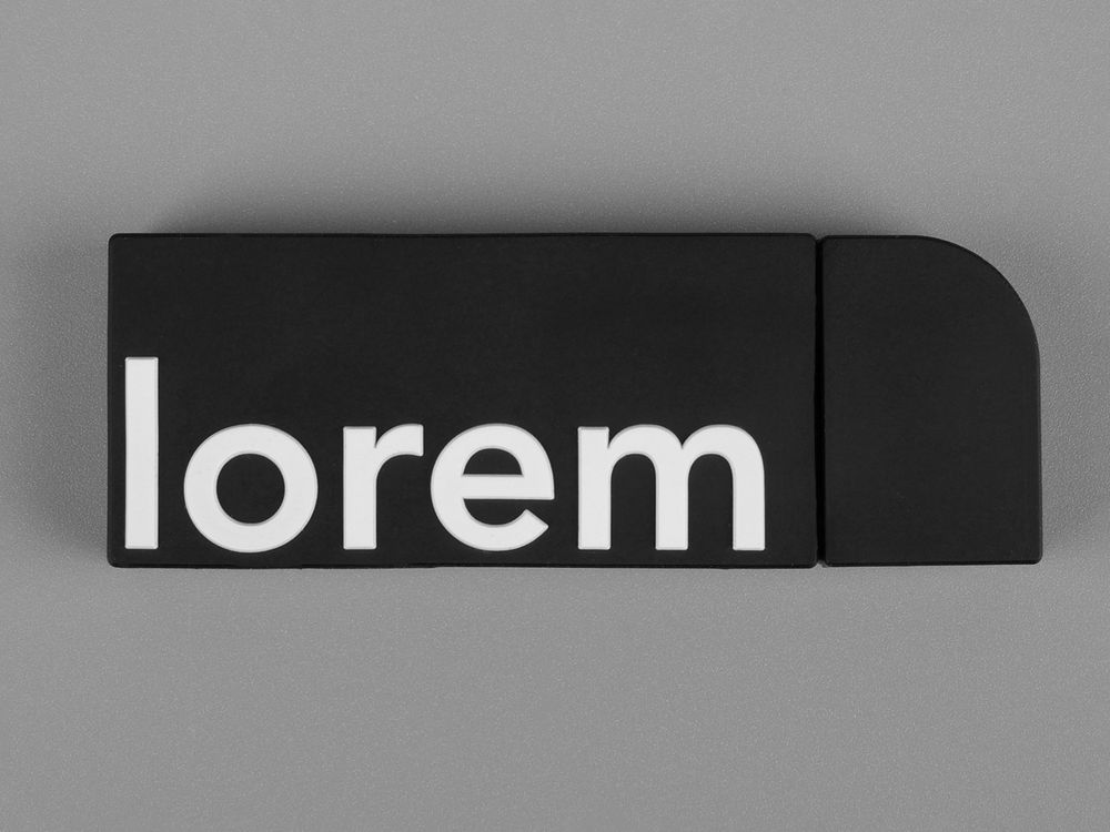 Флешки Gummi на заказ, 16 Гб / Миниатюра WWW (1000)