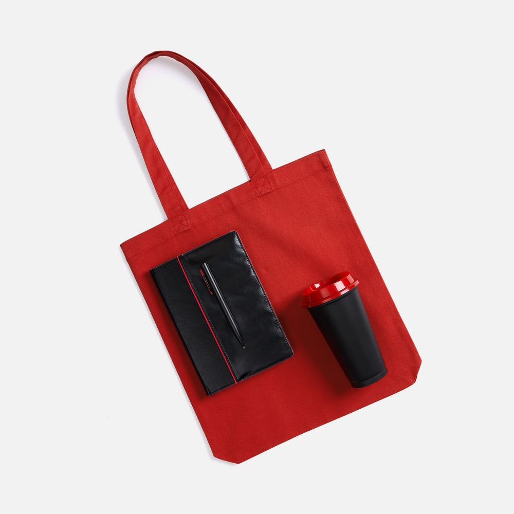 Набор Alanis, черный с красным / Миниатюра WWW (1000)