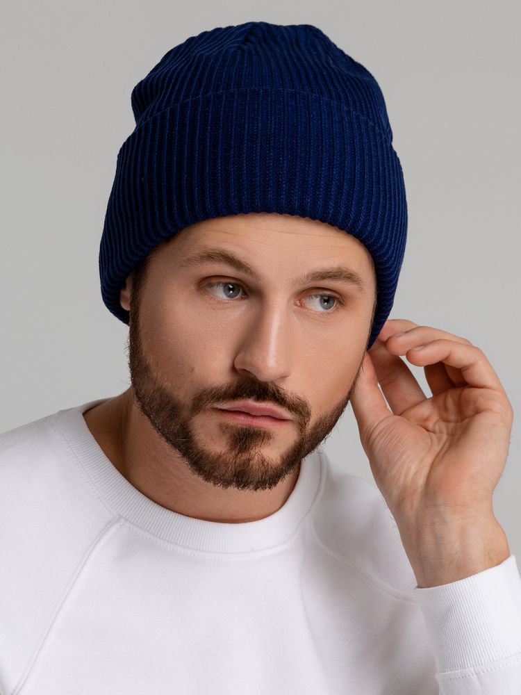 Шапка Franky, синяя (сапфир) / Миниатюра WWW (1000)