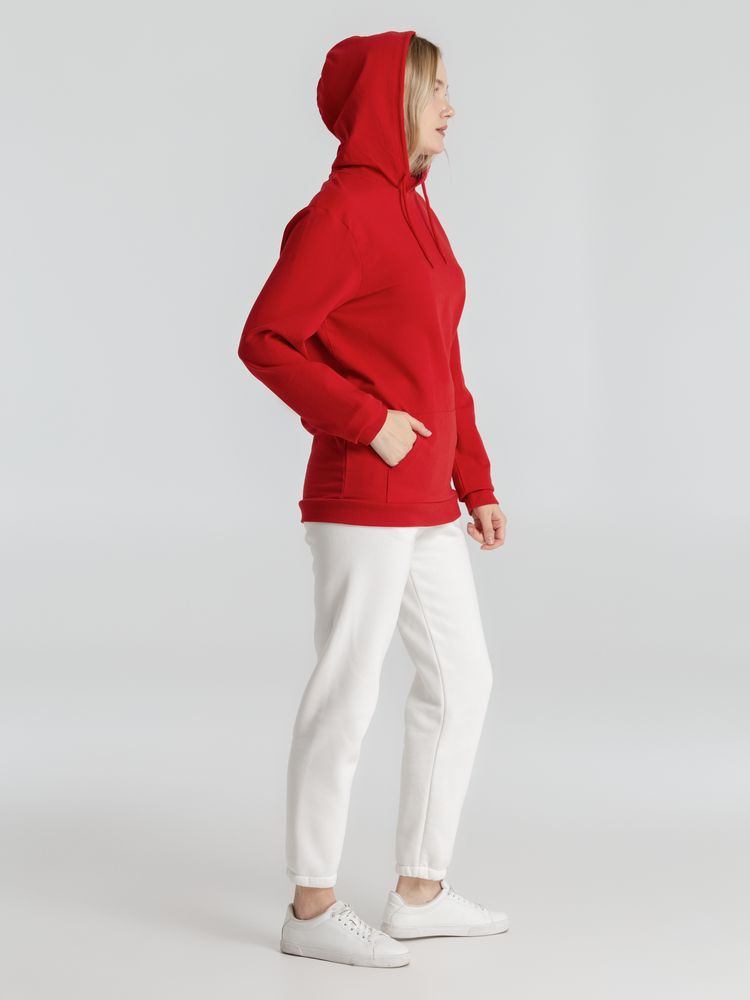 Толстовка с капюшоном унисекс Hoodie, красная / Миниатюра WWW (1000)