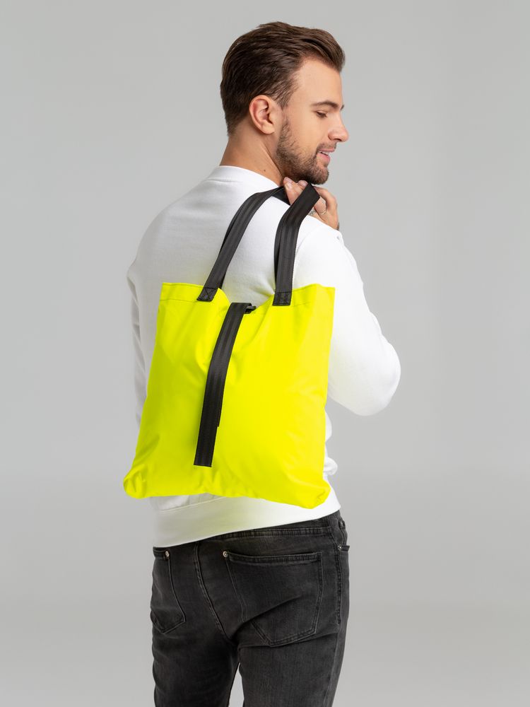 Шопер Manifest Color из светоотражающей ткани, желтый неон / Миниатюра WWW (1000)