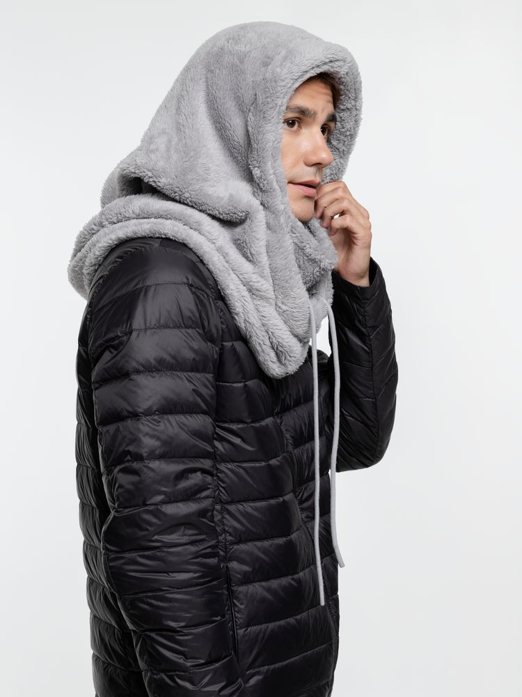 Балаклава-капюшон Flocky, серая / Миниатюра WWW (1000)