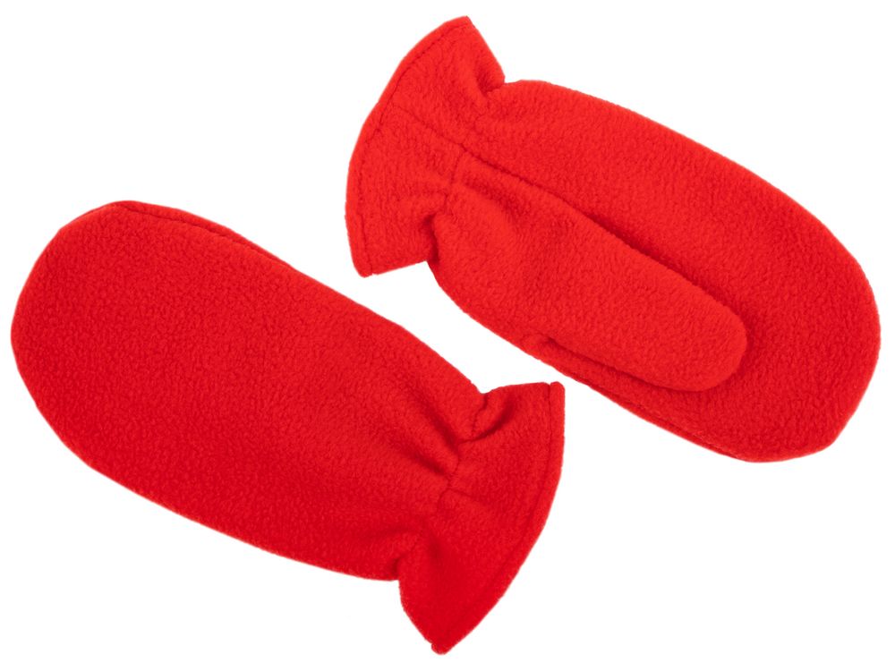 Варежки Fleecy, красные / Миниатюра WWW (1000)