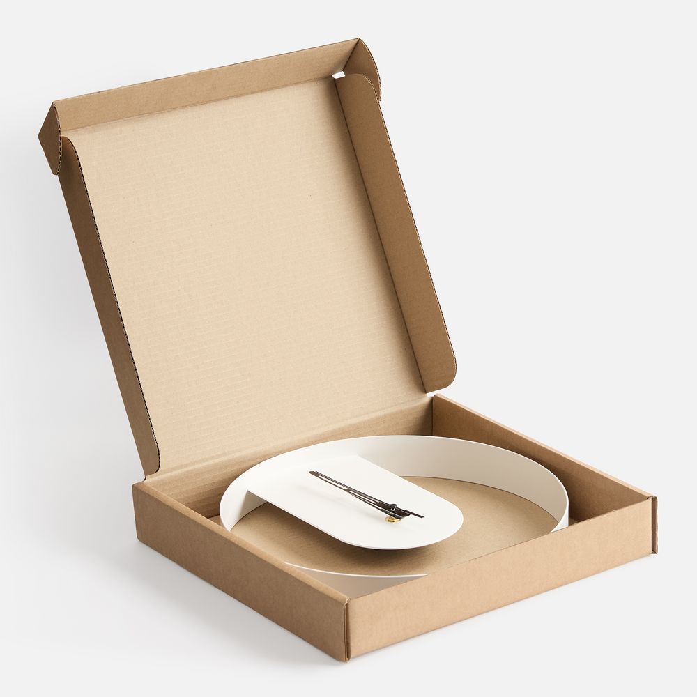 Часы Laconic, белые / Миниатюра WWW (1000)