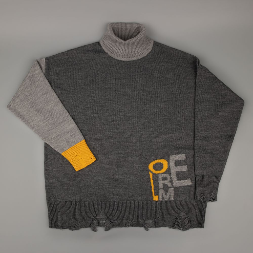 Свитер оверсайз Tricksy Net Grange на заказ, полушерсть / Миниатюра WWW (1000)