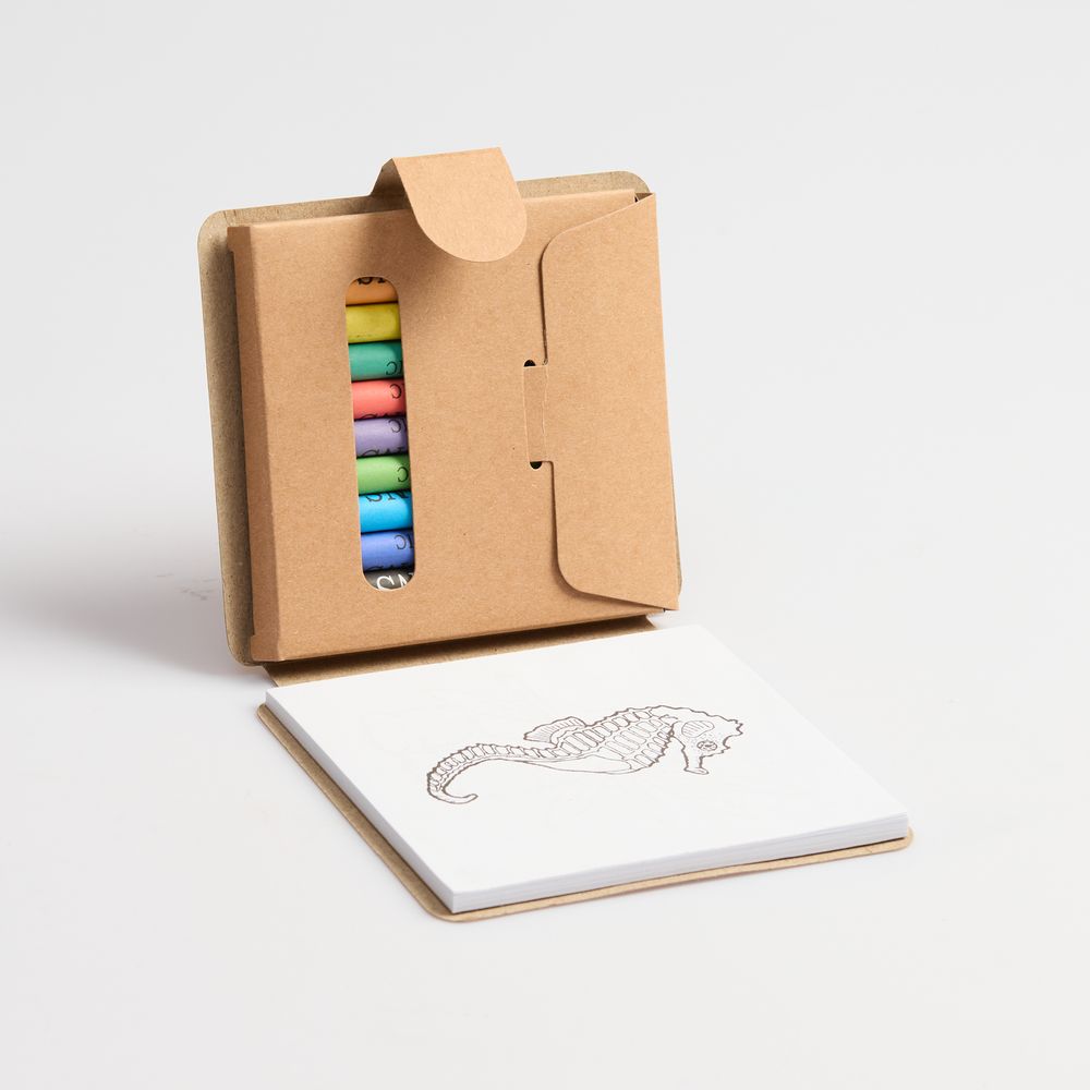 Набор для раскрашивания Picturism с мелками / Миниатюра WWW (1000)