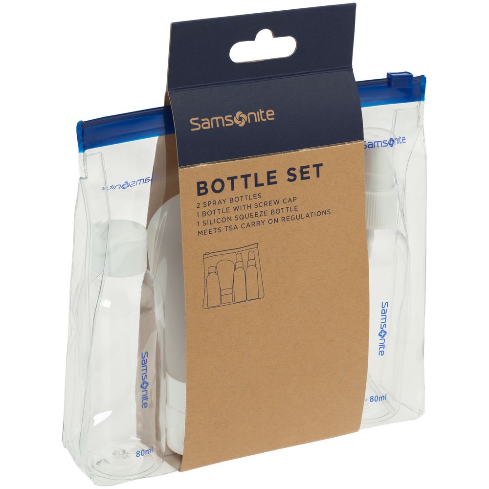 Дорожный набор емкостей для косметики Global TA / Миниатюра WWW (1000)