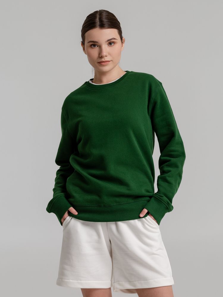 Свитшот унисекс King, темно-зеленый / Миниатюра WWW (1000)